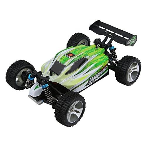  Blackpoolfa Upgrade WLtoys A959B High Speed 43.5mph(70kmh) Buggy Off Road RC Car | Almost Ready 1:18 4WD Racing Cars w 2.4G Radio Remote Control & Charger (540 Brush Motor)