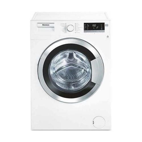  Blomberg WM98400SX 24 2.5 cu. ft. Capacity Front Load Washer With Stainless Steel Drum LED Digital Display Variable Spin Speed From 600 To 1400 RPM In White with Chrome Door