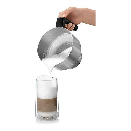 더블유엠에프 WMF Lono Milk & Choc, Milchaufschaumer elektrisch, 150-500 ml, 650 Watt, kabelloser Milchbehalter, fuer Milchschaum heiss und kalt, heisse Schokolade