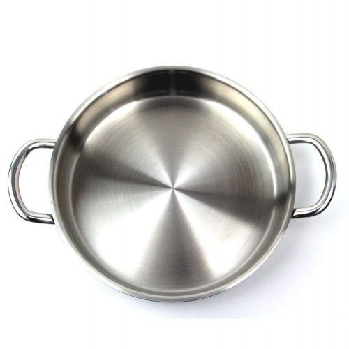 더블유엠에프 WMF Mini Servier-/ Bratpfanne klein 14 cm, Cromargan Edelstahl poliert, unbeschichtet, Induktion, ideal fuer kleine Portionen oder Singlehaushalte