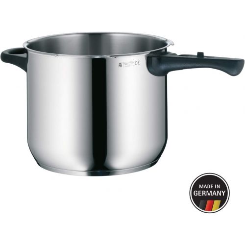 더블유엠에프 WMF Perfect Schnellkochtopf Unterteil 6,5l ohne Deckel, Schnelltopf 22 cm, Cromargan Edelstahl poliert, Induktion