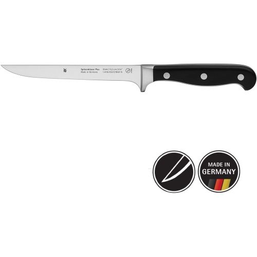 더블유엠에프 WMF Spitzenklasse Plus Ausbeinmesser 28 cm, Spezialklingenstahl, Messer geschmiedet, Performance Cut, Kunststoff-Griff vernietet, 15,5 cm