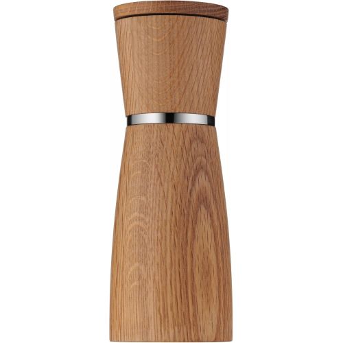 더블유엠에프 WMF Ceramill Nature Salz und Pfeffermuehle-Set, 2-teilig, unbefuellt, Holz Keramikmahlwerk, Muehle fuer Salz, Pfeffer, Chillischoten, H 17,9 cm