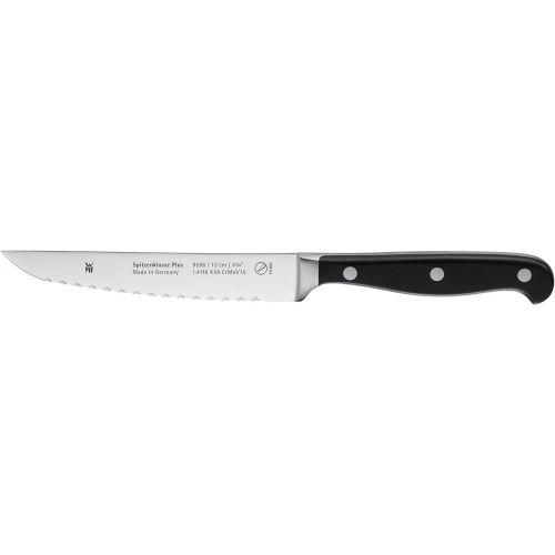 더블유엠에프 WMF Spitzenklasse Plus Messerset 3-teilig, 3 Messer, Kuechenmesser geschmiedet, Performance Cut, Kochmesser, Steakmesser, Allzweckmesser