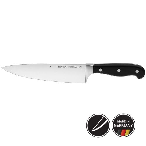 더블유엠에프 WMF Spitzenklasse Plus Kochmesser 35 cm Spezialklingenstahl, Messer geschmiedet, Performance Cut, Kunststoff-Griff vernietet, Klinge 20 cm