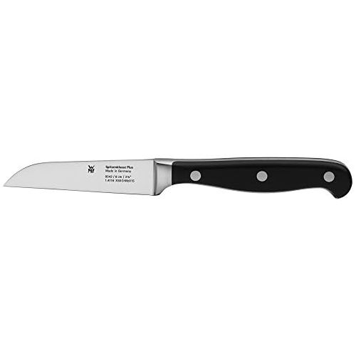더블유엠에프 WMF Spitzenklasse Plus Messerset 3-teilig, 3 Messer Kuechenmesser, geschmiedet Performance Cut Kochmesser, Zubereitungsmesser, Gemuesemesser