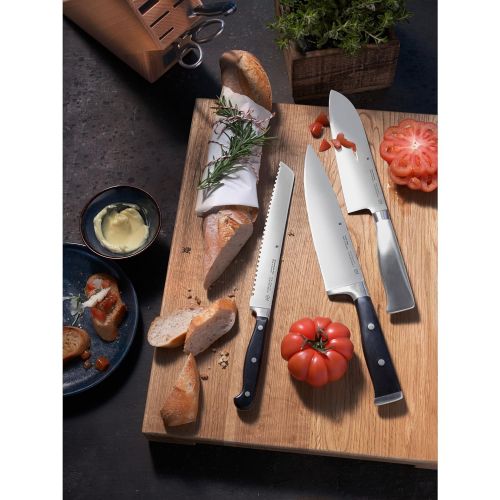 더블유엠에프 WMF Grand Gourmet Tourniermesser geschmiedet, Spezialklingenstahl, Performance Cut, Edelstahlgriff Klinge, 7 cm