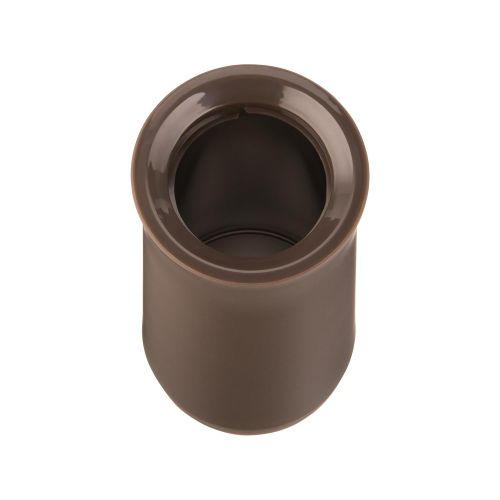 더블유엠에프 WMF Impulse Isolierbecher 350 ml, Hoehe 22 cm, Thermobecher mit Automatikverschluss, halt Getranke 1-2h warm/kalt, taupe