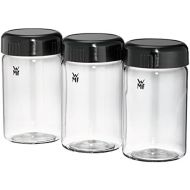 WMF KUECHENminis Joghurtbecher, 3 Joghurt-to-go-Becher, BPA-frei, Erweiterungsset, a 150 ml, transparent