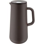 WMF Isolierkanne Thermoskanne IMPULSE taupe 1,0l fuer Kaffee oder Tee Druckverschluss 24h kalt & warm