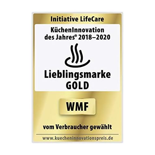 더블유엠에프 WMF LINEO Zerkleinerer, 500 W, 2 Geschwindigkeitsstufen, cromargan matt/silber