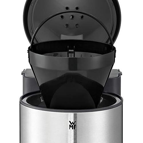 더블유엠에프 WMF Stelio Aroma Kaffeemaschine, mit Glaskanne, Filterkaffee, 10 Tassen, Tropfstop, Warmhalteplatte, Abschaltautomatik, 1000 W