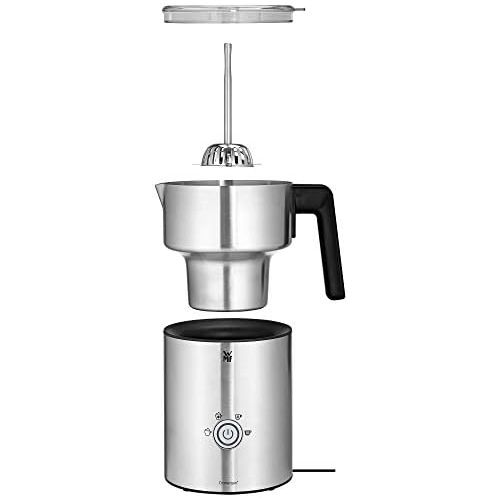 더블유엠에프 WMF Lono Milk & Choc, Milchaufschaumer elektrisch, 150-500 ml, 650 Watt, kabelloser Milchbehalter, fuer Milchschaum heiss und kalt, heisse Schokolade