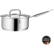 [아마존베스트]WMF Gourmet Plus Stielkasserolle, 16 cm, Metalldeckel mit Dampfoeffnung, Kochtopf 1,4l, Cromargan Edelstahl mattiert, Innenskalierung, Topf Induktion, unbeschichtet