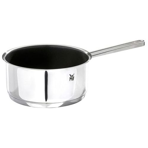 더블유엠에프 WMF Vignola Stielkasserolle, 16 cm, ohne Deckel, Kochtopf 1,5l, Cromargan Edelstahl poliert, Topf Induktion, beschichtet