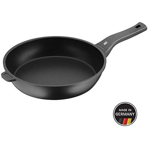 더블유엠에프 WMF Permadur Premium Servier- Schmorpfanne 28 cm, hoher Rand, mit Gegengriff, Aluminium beschichtet, Induktion, Kunststoffgriff mit Flammschutz