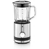 [아마존베스트]WMF Kuechenminis Kompaktmixer, Standmixer, 400 Watt, Glasbehalter 0,8 l, Pulsstufe, cromargan matt/silber