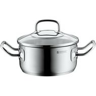 WMF Cooking Pot Diameter Approx. 1.4L PROFIMA Edge Glass Lid 16cm Polished Stainless Steel Suitable for Induction Cookers Dishwasher Safe