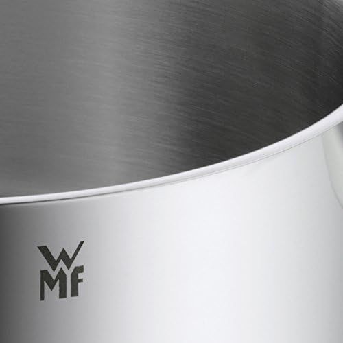 더블유엠에프 WMF Cooking Pot Diameter Approx. 1.4L PROFIMA Edge Glass Lid 16cm Polished Stainless Steel Suitable for Induction Cookers Dishwasher Safe