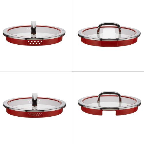 더블유엠에프 WMF Function 4 18/10 Stainless Steel 24cm Low Casserole with Lid