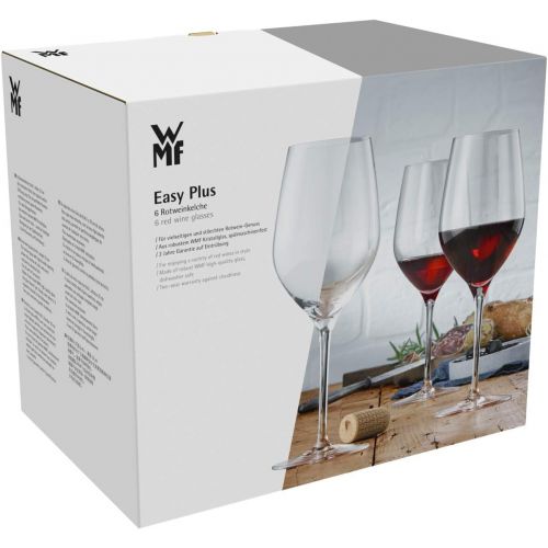 더블유엠에프 WMF Easy Plus 910039990 6-Piece Red Wine Glass Set