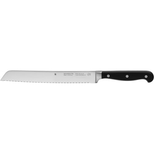 더블유엠에프 WMF Spitzenklasse Plus Knife Block Equipped 6 Piece Performance Cut Double Wave Cut Knife Forged Special Blade Steel, 36.5 x 20 x 15 cm
