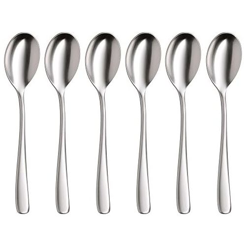 더블유엠에프 WMF Vision 1271966330 Espresso Spoons Cromargan Protect Stainless Steel Set of 6