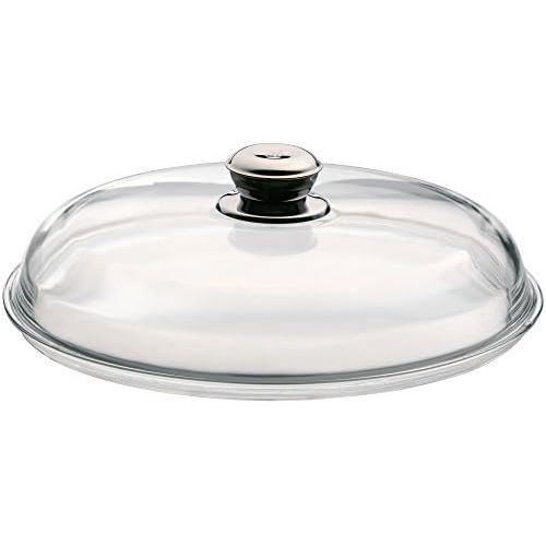 더블유엠에프 WMF 32 cm Stainless Steel Jumbo Glass Lid Oven Pan