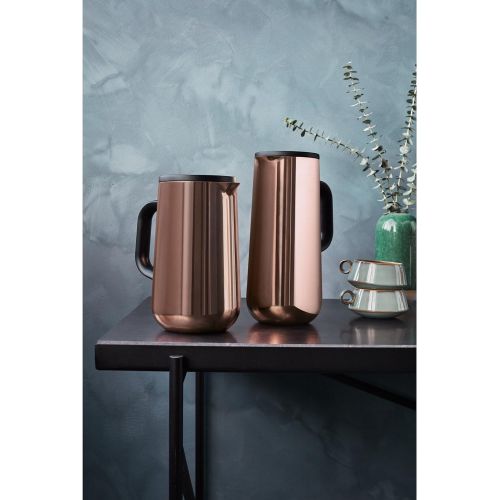 더블유엠에프 WMF Impulse Vintage Copper Tea Coffee 1Litre Thermal Jug Height 23.4cm Glass Insert Automatic Closure 24Hour Cold and Warm Gift Box