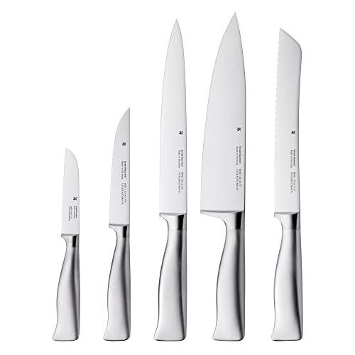 더블유엠에프 WMF Grand Gourmet Forged 5 Piece Chef/Kitchen Knife Set, 5 Knives, Performance Cut