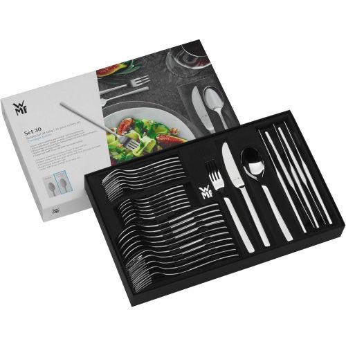 더블유엠에프 WMF Virginia 1142916390 Cutlery Set Cromargan Protect Stainless Steel 30 Pieces