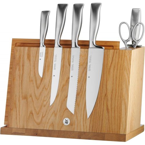 더블유엠에프 WMF Oak Empty Magnetic Knife Block, Beige