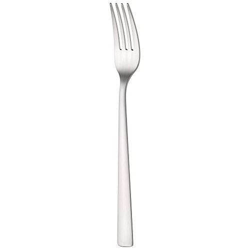 더블유엠에프 WMF Corvo cutlery set 30-piece, for 6 persons, inserted knife blade, Cromargan protect stainless steel frosted, extremely scratch-resistant, dishwasher-safe