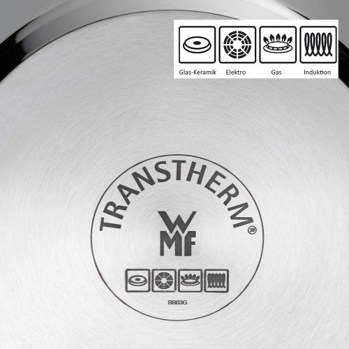 더블유엠에프 WMF Compact Cuisine Saucepan 16 cm / 1.5 L Cromargan Polished Stainless Steel / Induction / Inside Scale / Stackable