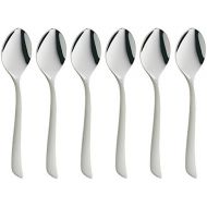 WMF Virginia 1142966390 Espresso Spoons Cromargan Protect Stainless Steel Set of 6