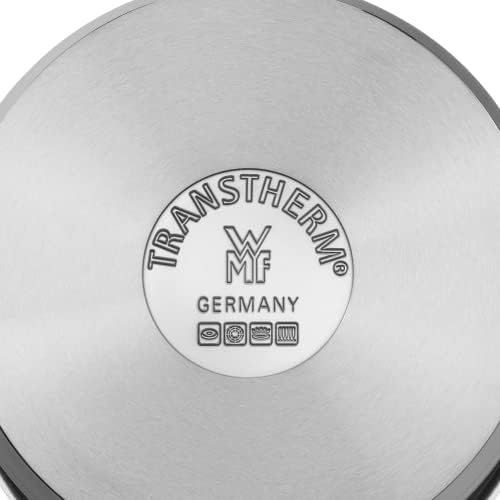 더블유엠에프 WMF Gourmet Plus 18/10 24-cm Stainless Steel Low Casserole with Lid, 4.1 Litres