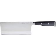 WMF Grand Class Chinese Chefs Knife, Sharpening Steel, Forged, Performance Cut Plastic Handle Blade Length 18.5cm
