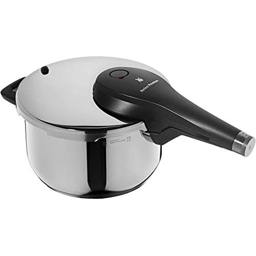 더블유엠에프 WMF Perfect Premium Pressure Cooker 4.5 L 22 cm Cromargan Polished Stainless Steel Induction 2 Cooking Levels All-In-One Rotary Knob