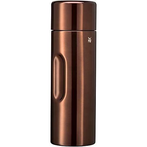 더블유엠에프 WMF Motion Insulated Flask 0.75 L Cromargan Stainless Steel for Tea or Coffee Vacuum Flask with Drinking Cup Keeps Cold for 24 Hours and 12 Hours Warm Copper