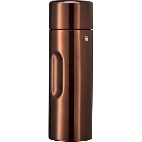 더블유엠에프 WMF Motion Insulated Flask 0.75 L Cromargan Stainless Steel for Tea or Coffee Vacuum Flask with Drinking Cup Keeps Cold for 24 Hours and 12 Hours Warm Copper