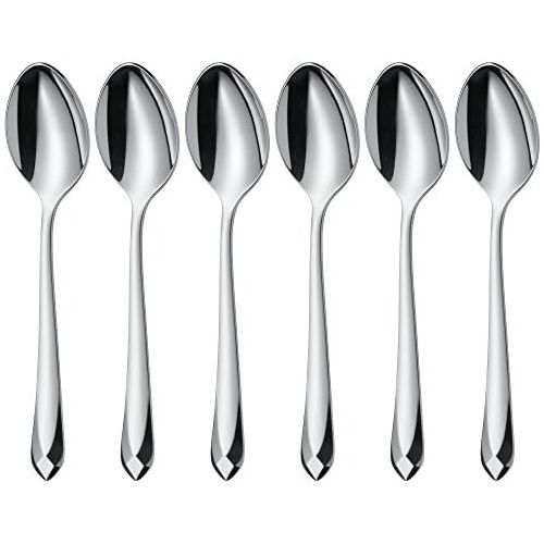 더블유엠에프 WMF Jette 1274966340 Espresso Spoons Cromargan Protect Stainless Steel Set of 6