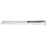 WMF bread knife Grand Gourmet length 32 cm blade length 19 cm double wave cut performance cut made in Germany forged special blade steel handle made of stainless steel, 37 x 8 x 3
