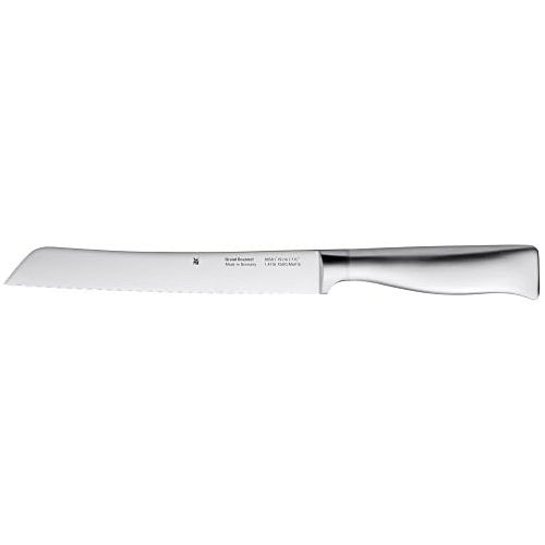 더블유엠에프 WMF bread knife Grand Gourmet length 32 cm blade length 19 cm double wave cut performance cut made in Germany forged special blade steel handle made of stainless steel, 37 x 8 x 3