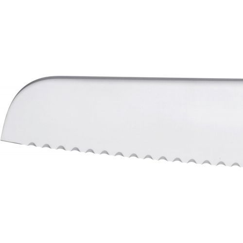 더블유엠에프 WMF bread knife Grand Gourmet length 32 cm blade length 19 cm double wave cut performance cut made in Germany forged special blade steel handle made of stainless steel, 37 x 8 x 3