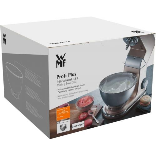 더블유엠에프 WMF Profi Plus for WMF Profi Plus 3.6Litre Mixing Bowl, Kitchen Machine, Cromargan M