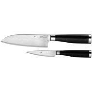 WMF 1884619990Kitchen Knife Set, Steel, Black, 37.4x 12x 4cm