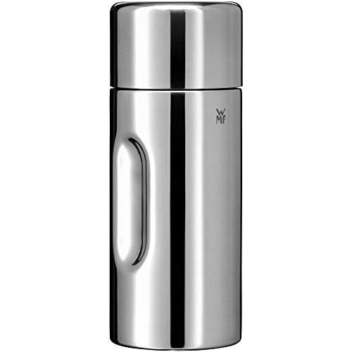 더블유엠에프 WMF Motion Insulated Flask 0.5 L Cromargan Stainless Steel for Tea or Coffee Thermos Flask with Drinking Cup, Keeps 24 Hours Cold and 12 Hours Warm