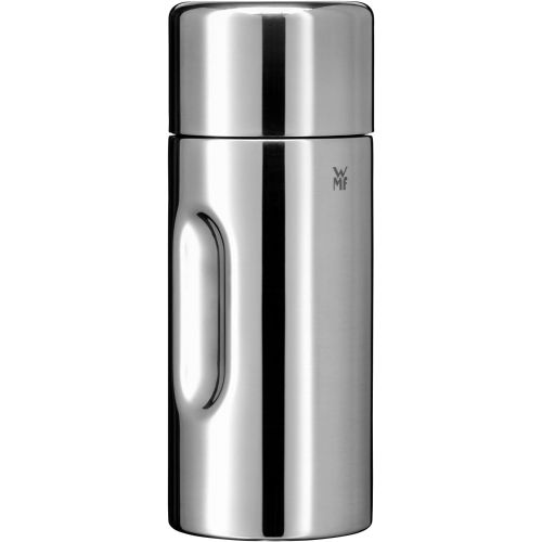 더블유엠에프 WMF Motion Insulated Flask 0.5 L Cromargan Stainless Steel for Tea or Coffee Thermos Flask with Drinking Cup, Keeps 24 Hours Cold and 12 Hours Warm