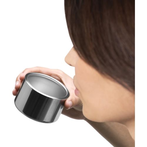 더블유엠에프 WMF Motion Insulated Flask 0.5 L Cromargan Stainless Steel for Tea or Coffee Thermos Flask with Drinking Cup, Keeps 24 Hours Cold and 12 Hours Warm