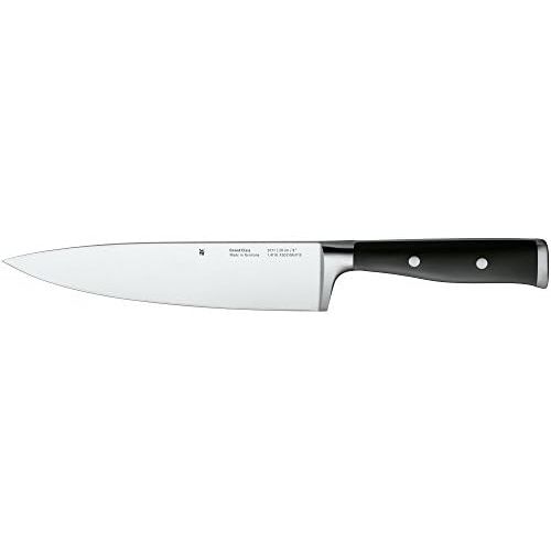 더블유엠에프 WMF 3-Piece Steel Grand Class Kitchen Knife Set, Black